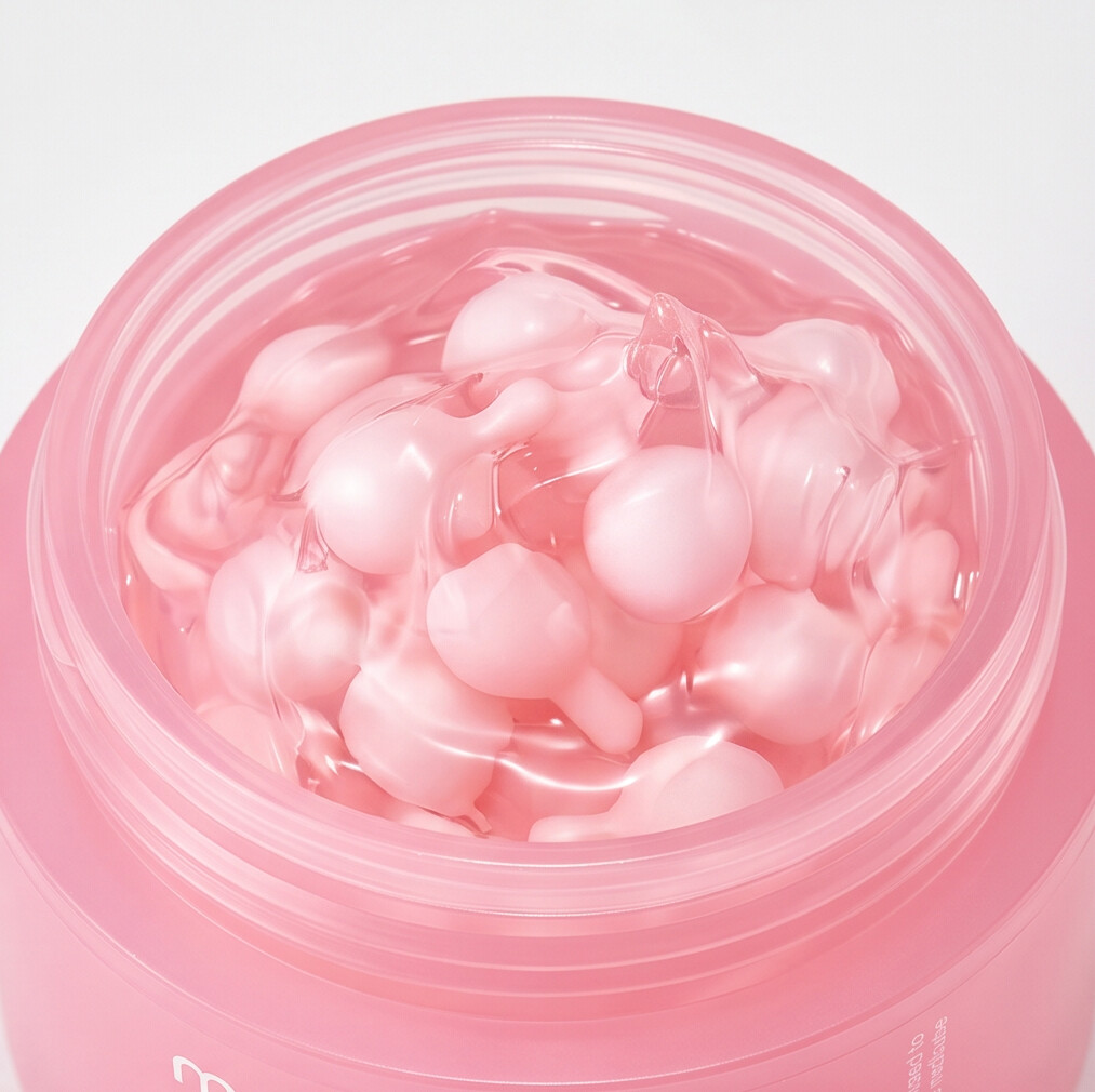 Pink Collagen Capsule Cream PDRN Dual-Texture Brightening